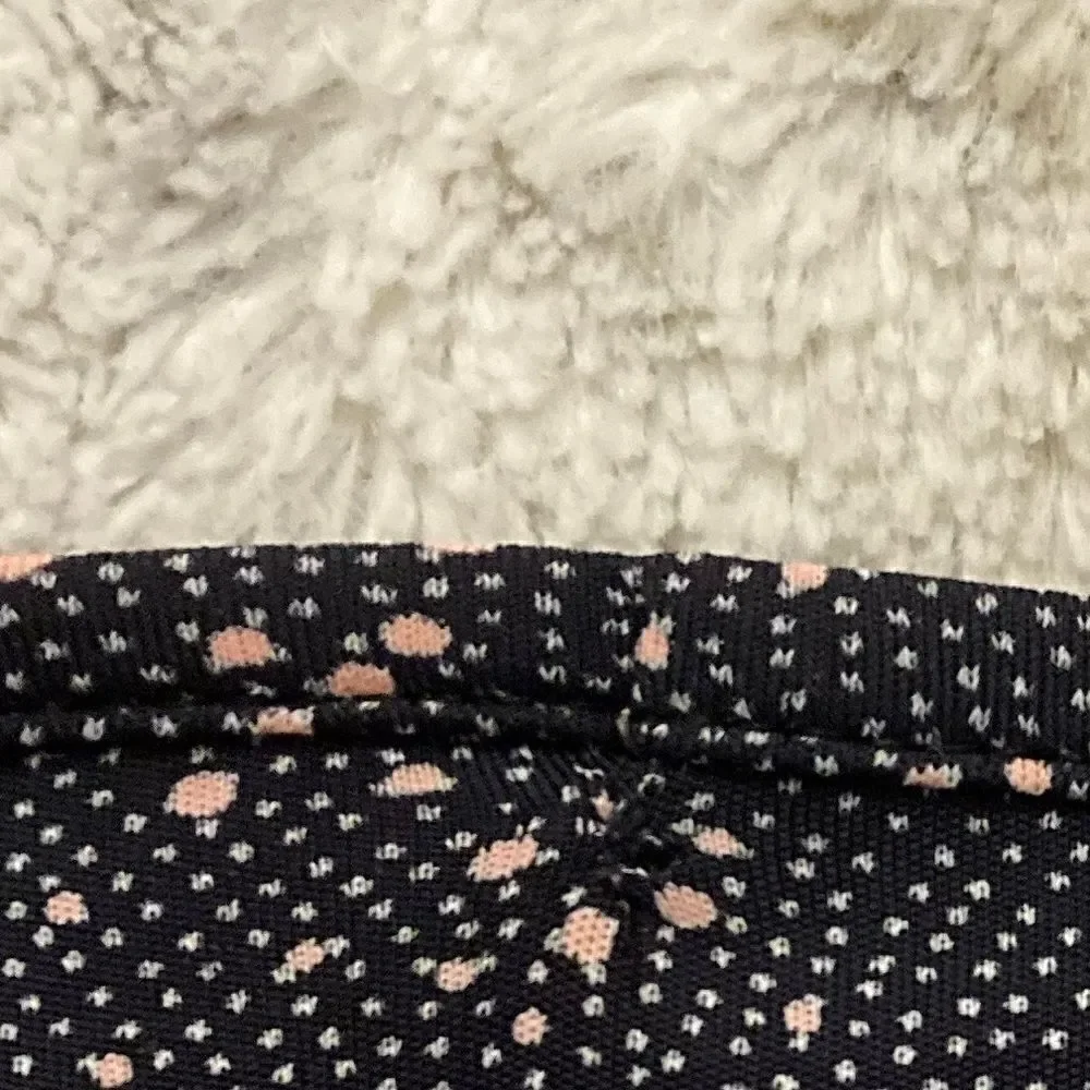 : : VINTAGE FREE PEOPLE Low Cut Polka Dot Cap Sleeve / Sleeveless Dress : : - Picture 8 of 16